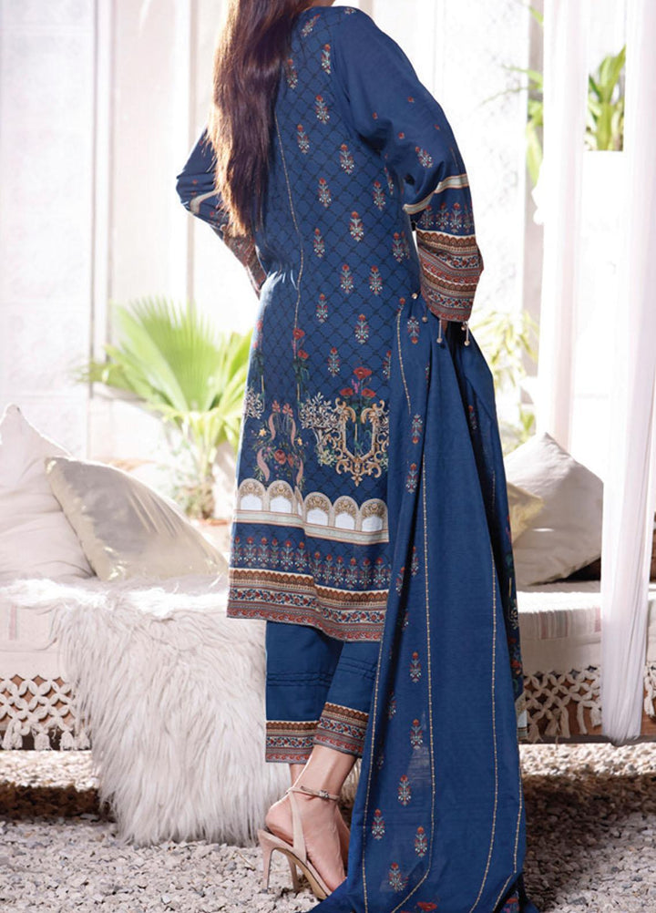 Shahkar by VS Textiles Printed Khaddar Suits Unstitched 3 Piece VS21SHK D-112 - Winter Collection