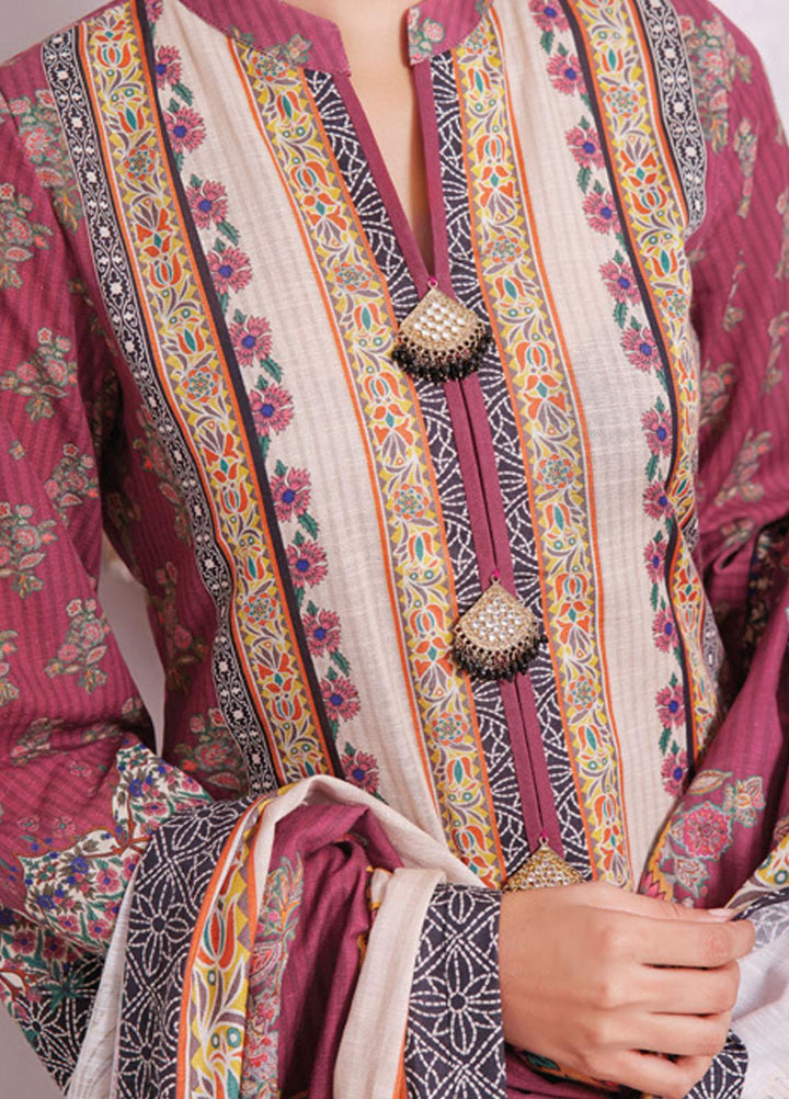 Shahkar by VS Textiles Printed Khaddar Suits Unstitched 3 Piece VS21SHK D-114 - Winter Collection