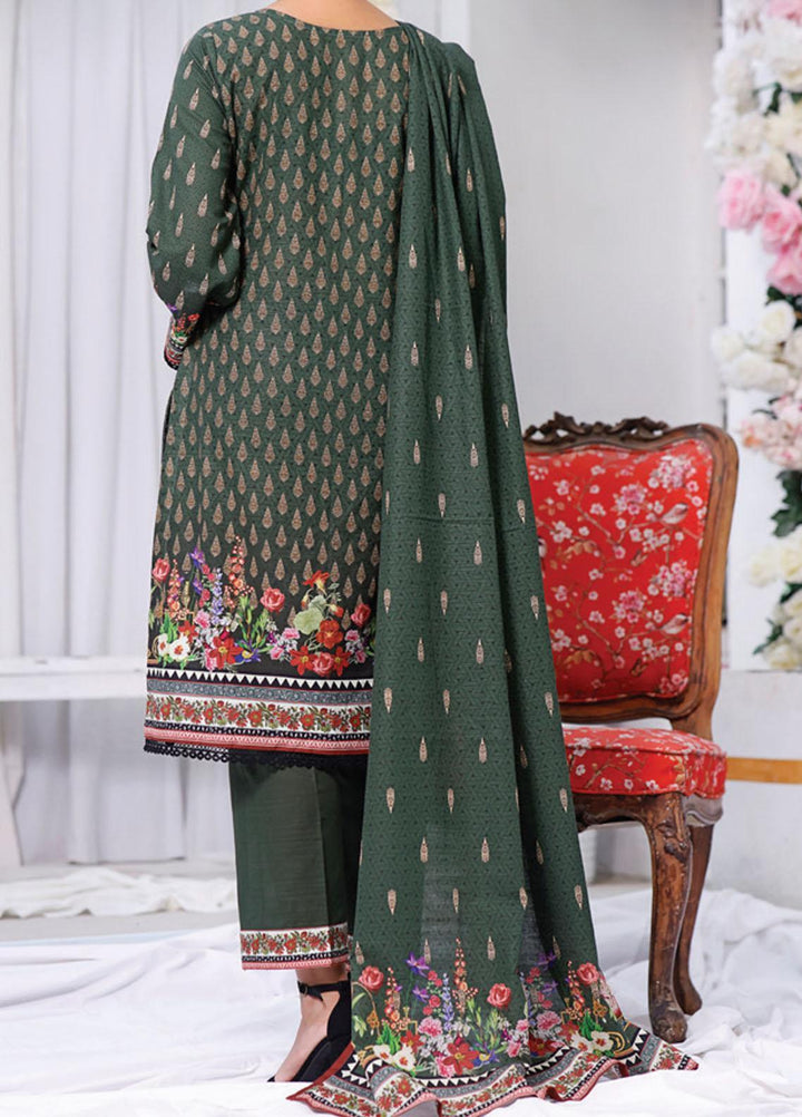 Shahkar by VS Textiles Printed Khaddar Suits Unstitched 3 Piece VS21SHK D-121 - Winter Collection