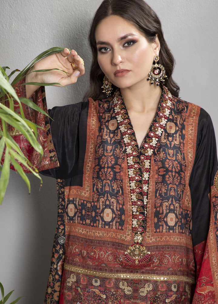 Shamaeel Ansari Luxury Pret  Silk 2 Piece Suit AFS 07