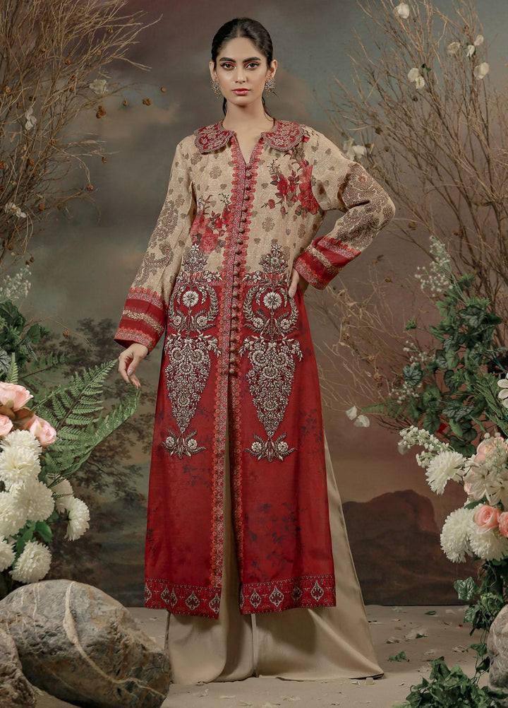 Shamaeel Ansari Luxury Pret  Silk Shirt ED D3