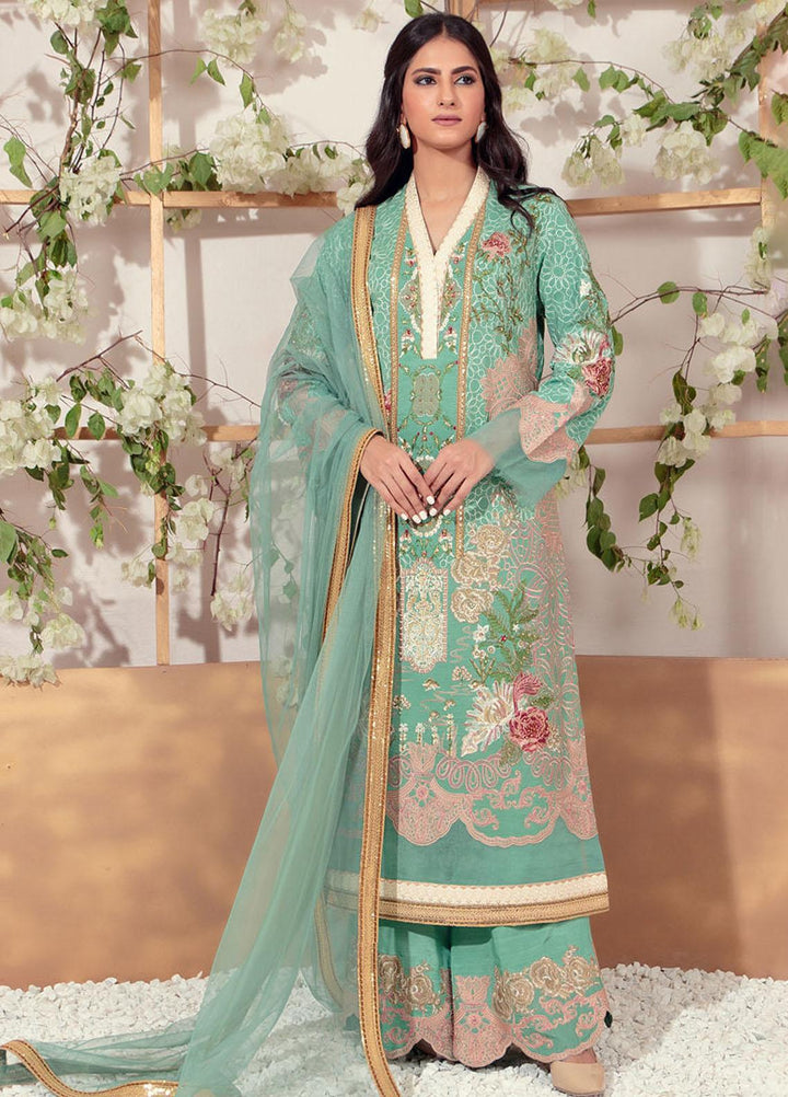 Shamaeel Ansari Embroidered Luxury Silk Shirt EB-02