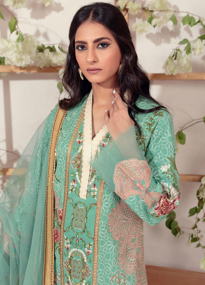 Shamaeel Ansari Embroidered Luxury Silk Shirt EB-02
