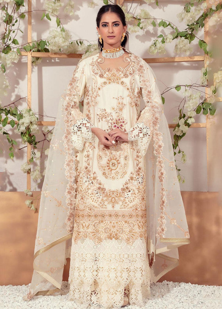 Shamaeel Ansari Embroidered Luxury Silk 2 Piece Suit EB-03
