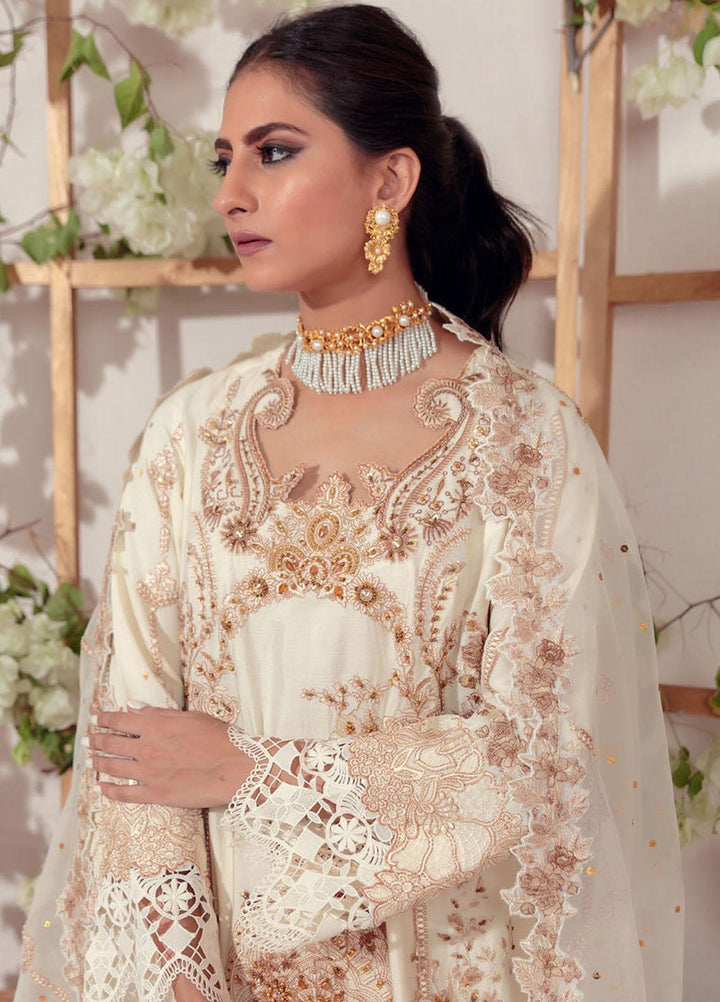 Shamaeel Ansari Embroidered Luxury Silk 2 Piece Suit EB-03