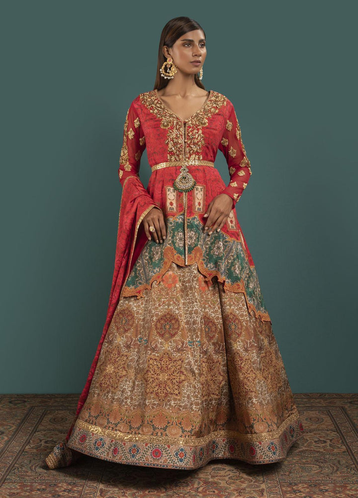 Shamaeel Ansari Luxury Pret  Silk 2 Piece Maha-04