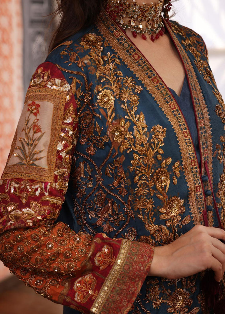 Shamaeel Ansari Luxury Pret  Silk 2 Piece Dress Majestic-01