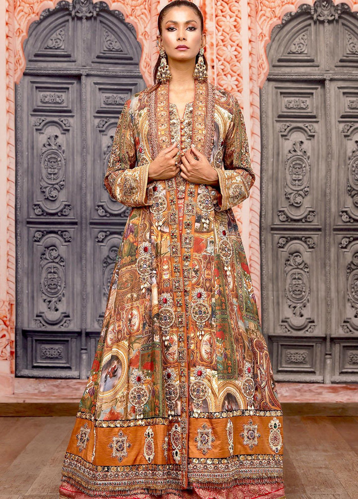 Shamaeel Ansari Luxury Pret  Silk 2 Piece Dress Majestic-04