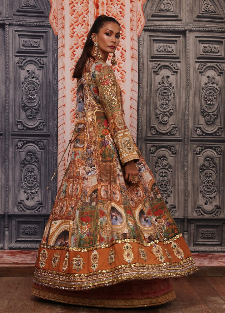 Shamaeel Ansari Luxury Pret  Silk 2 Piece Dress Majestic-04