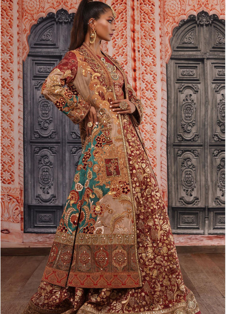 Shamaeel Ansari Luxury Pret  Silk 2 Piece Dress Majestic-09