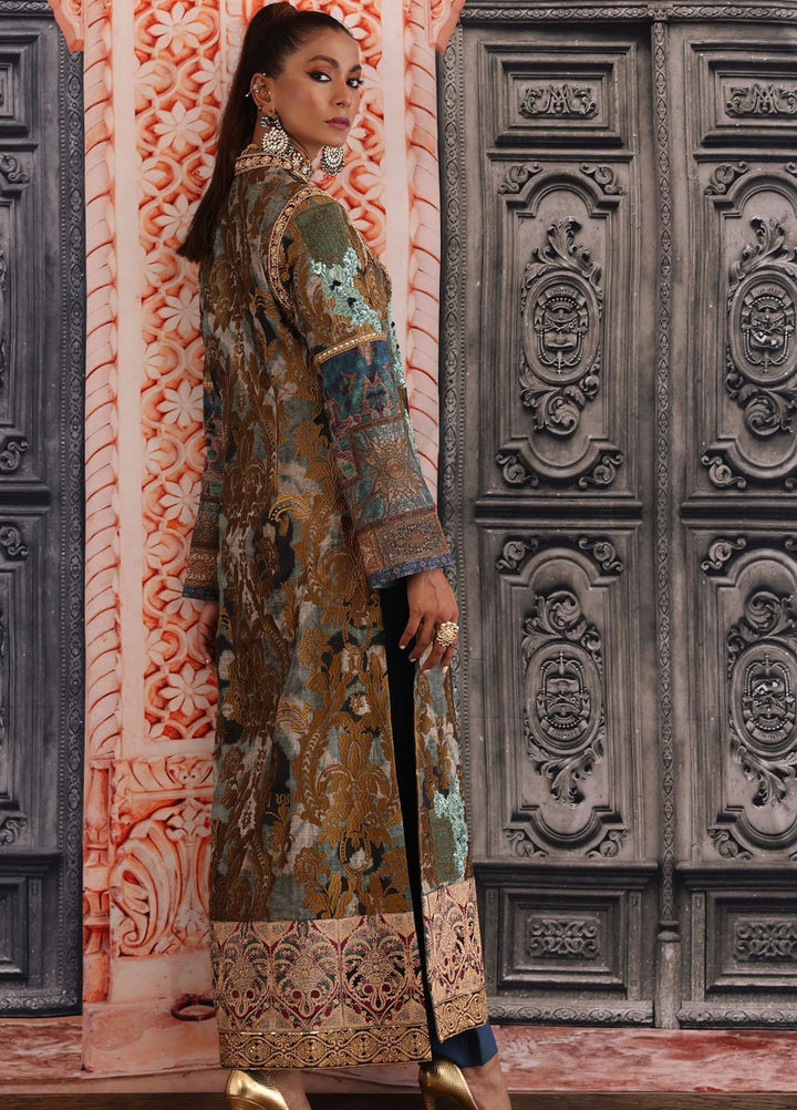 Shamaeel Ansari Luxury Pret  Silk 2 Piece Dress Majestic-12