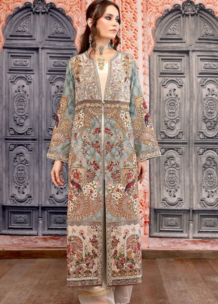 Shamaeel Ansari Luxury Pret  Silk 2 Piece Dress Majestic-13