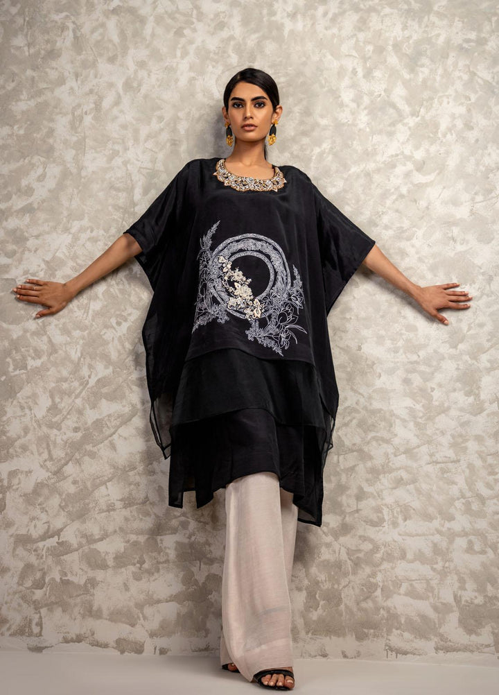 Shamaeel Ansari Luxury Pret Embroidered Silk Shirt AM-08