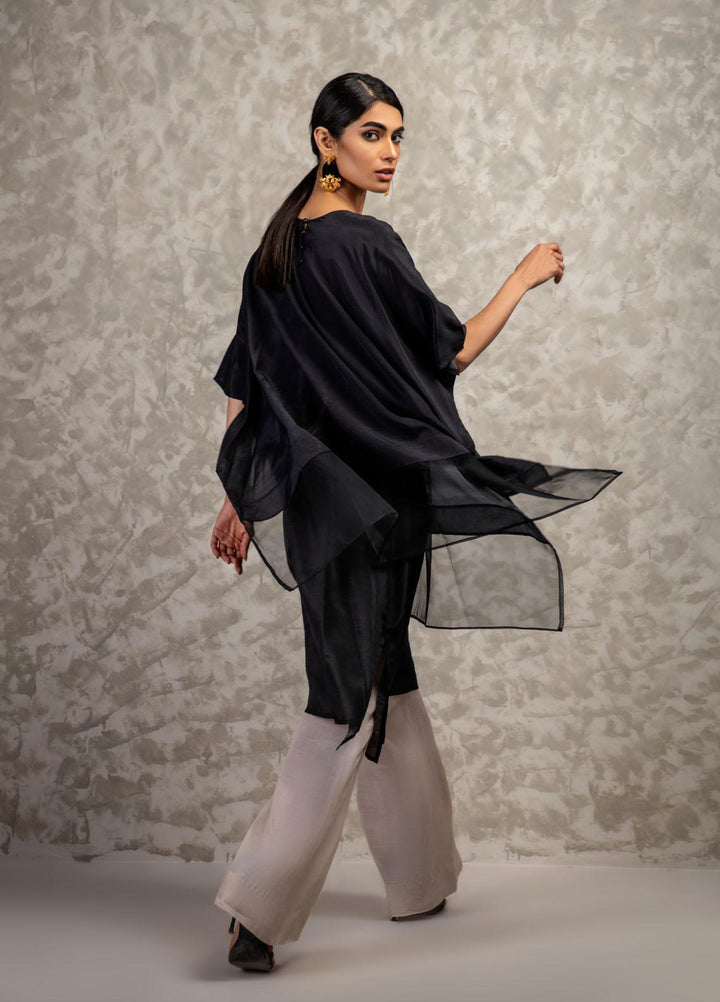 Shamaeel Ansari Luxury Pret Embroidered Silk Shirt AM-08