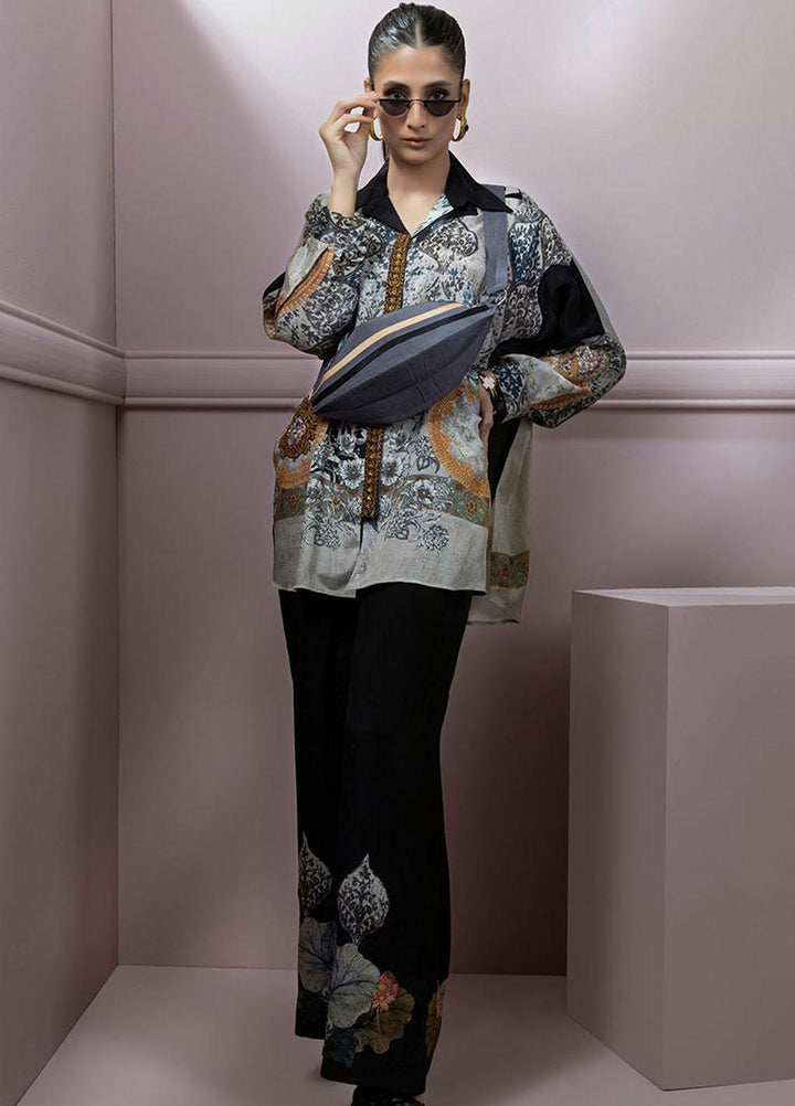 Shamaeel Ansari Pret Embroidered Silk 2 Piece Glam-02