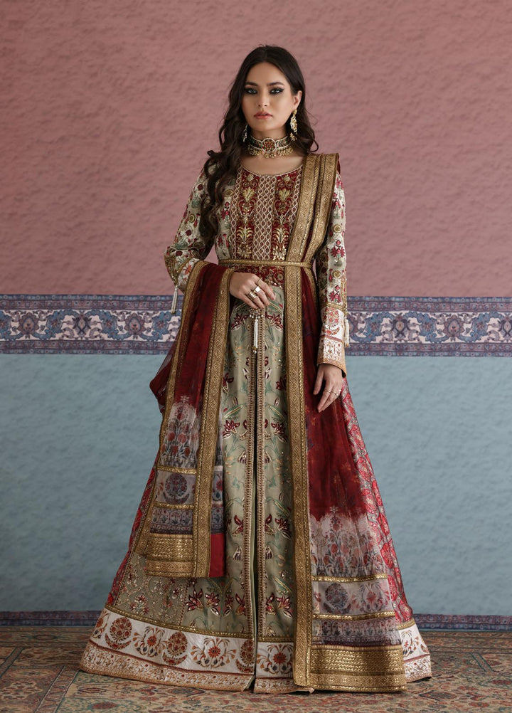 Shamaeel Ansari Luxury Pret  Cotton Net Shirt TS-02