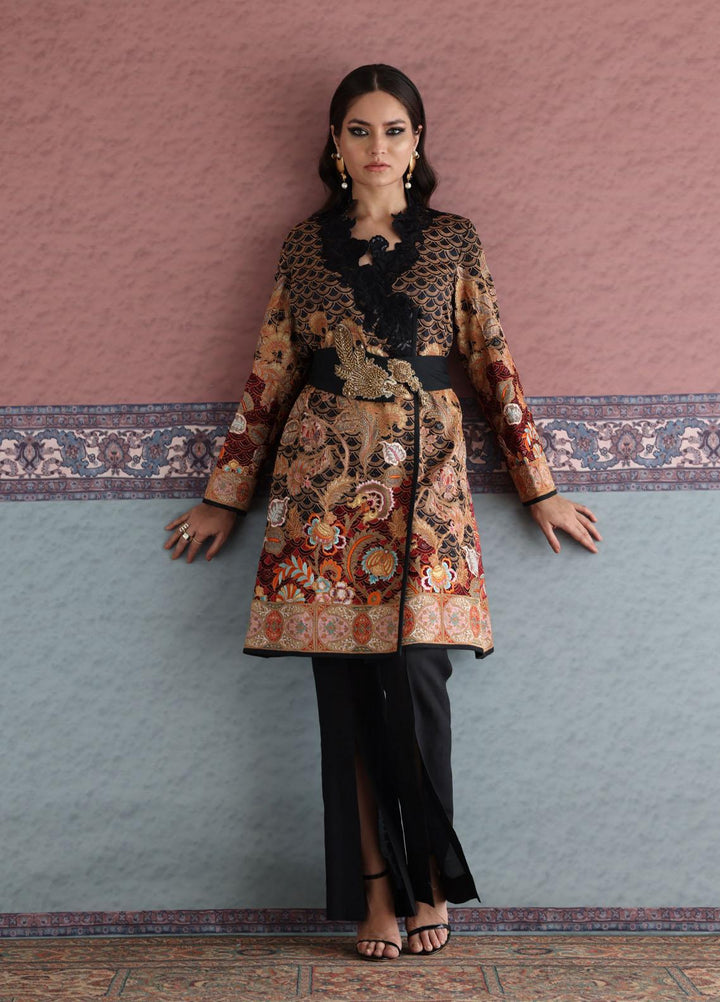 Shamaeel Ansari Luxury Pret  Silk Shirt TS-08
