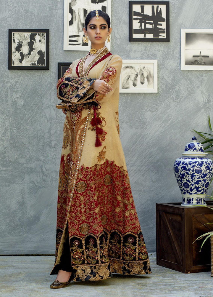 Shamaeel Ansari Luxury Pret  Silk Shirt SW-NV 3