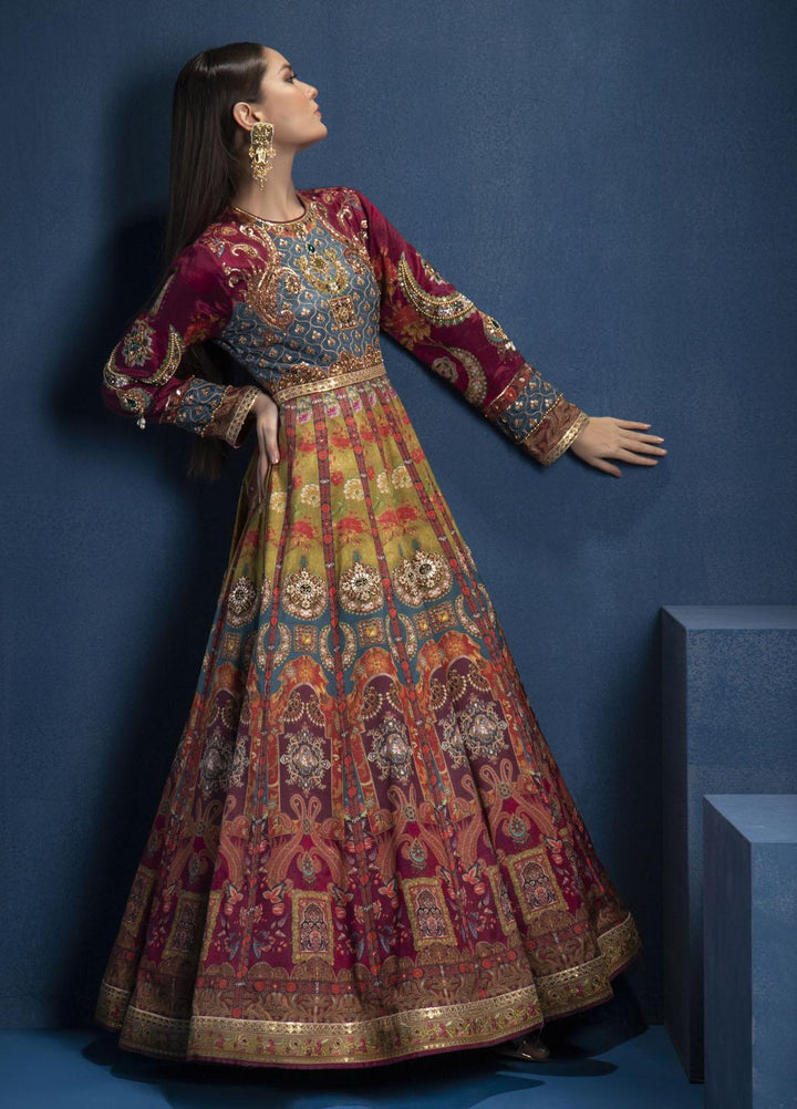 Shamaeel Ansari Luxury Pret  Silk Shirt SMA22SL S-02