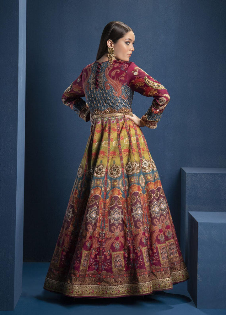 Shamaeel Ansari Luxury Pret  Silk Shirt SMA22SL S-02