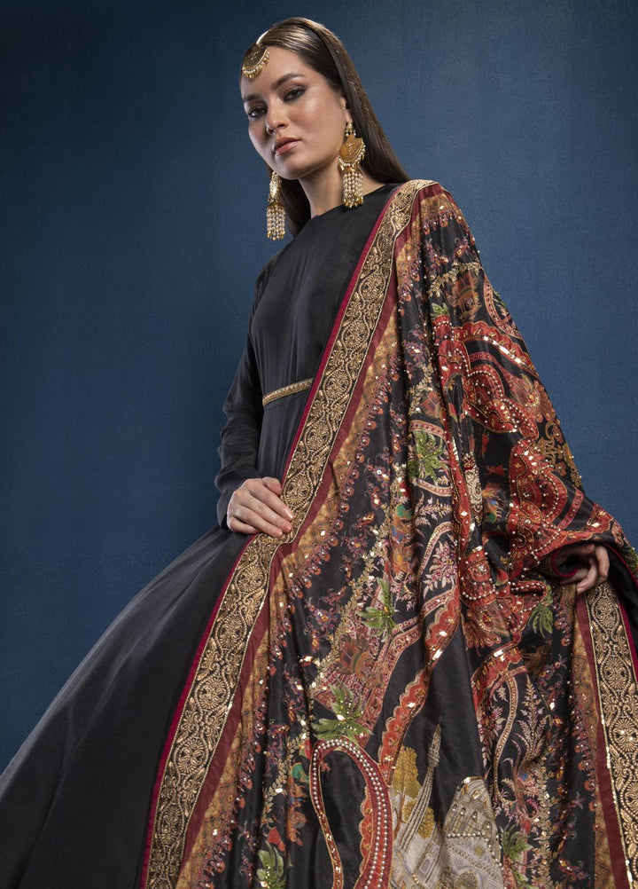 Shamaeel Ansari Luxury Pret  Silk Shirt SMA22SL S-08