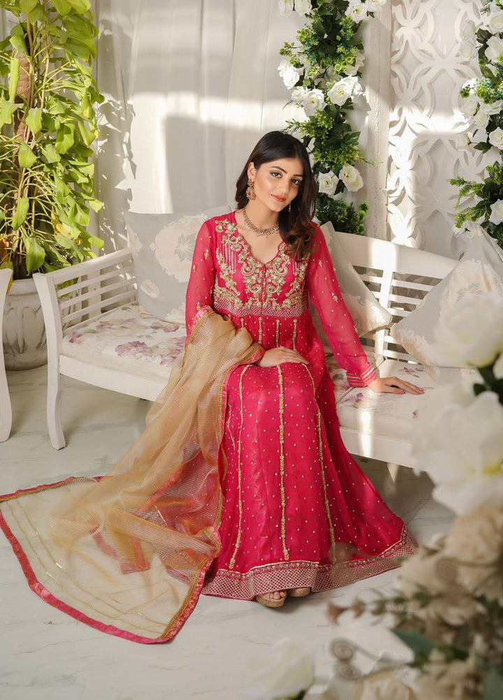 Shamooz Luxury Pret  Chiffon 3 Piece Dress SHM23MP Reema / SEM-0376