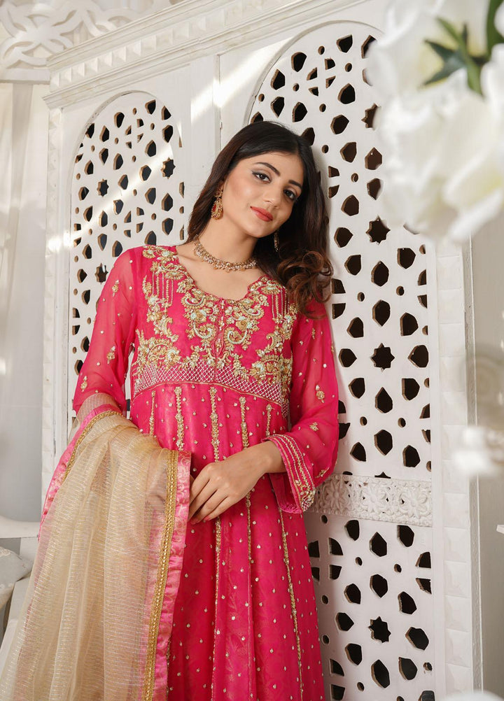 Shamooz Luxury Pret  Chiffon 3 Piece Dress SHM23MP Reema / SEM-0376