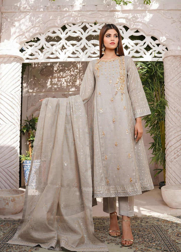 Shamooz Luxury Pret  Missouri 3 Piece Dress SHM23MP Marvel/SEM-0377