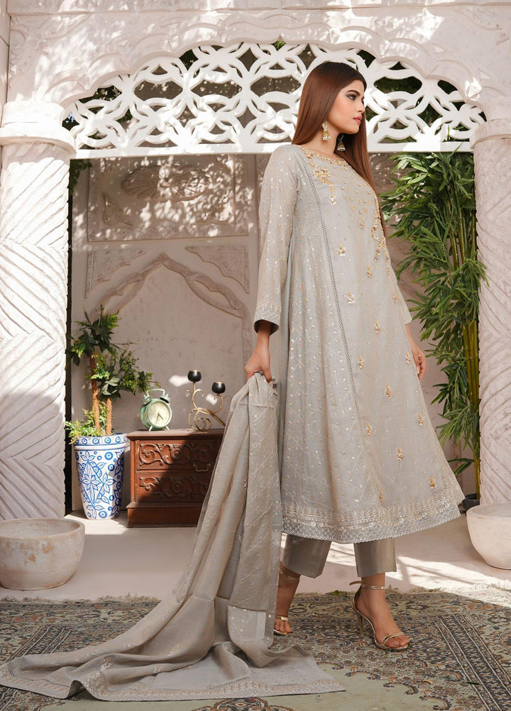 Shamooz Luxury Pret  Missouri 3 Piece Dress SHM23MP Marvel/SEM-0377