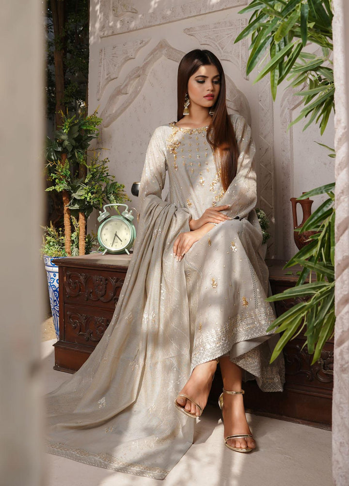 Shamooz Luxury Pret  Missouri 3 Piece Dress SHM23MP Marvel/SEM-0377