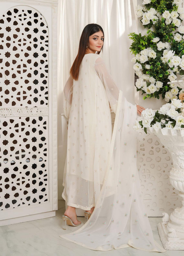 Shamooz Luxury Pret  Chiffon 3 Piece Dress SHM23MP Chambeli/ SEM-0378