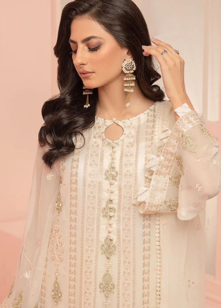 Shamooz Pret Embroidered Chiffon 3 Piece Suit SEM-0487