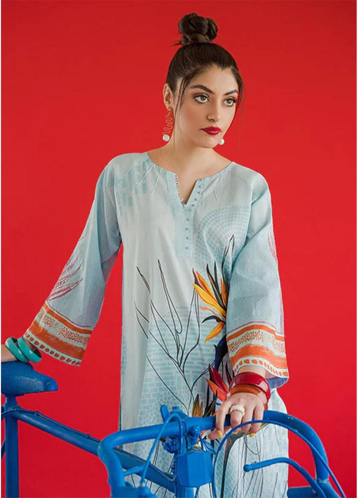 Shurooq Casual Pret  Lawn 2 Piece Dress SHQ23NFT Nile