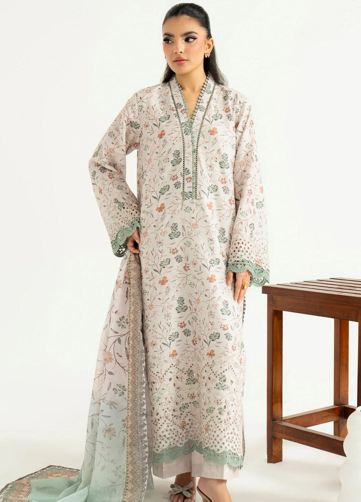 Sifa by Imrozia Pret Embroidered Lawn 3 Piece Suit SP-100 Reya
