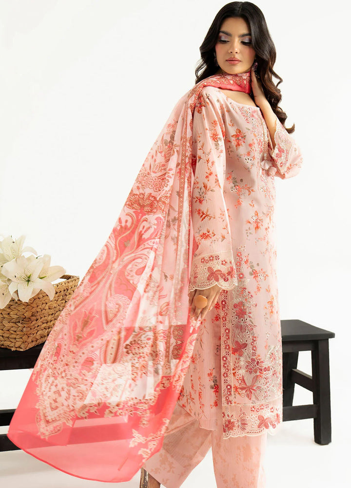 Sifa by Imrozia Pret Embroidered Lawn 3 Piece Suit SP-94 Zimal