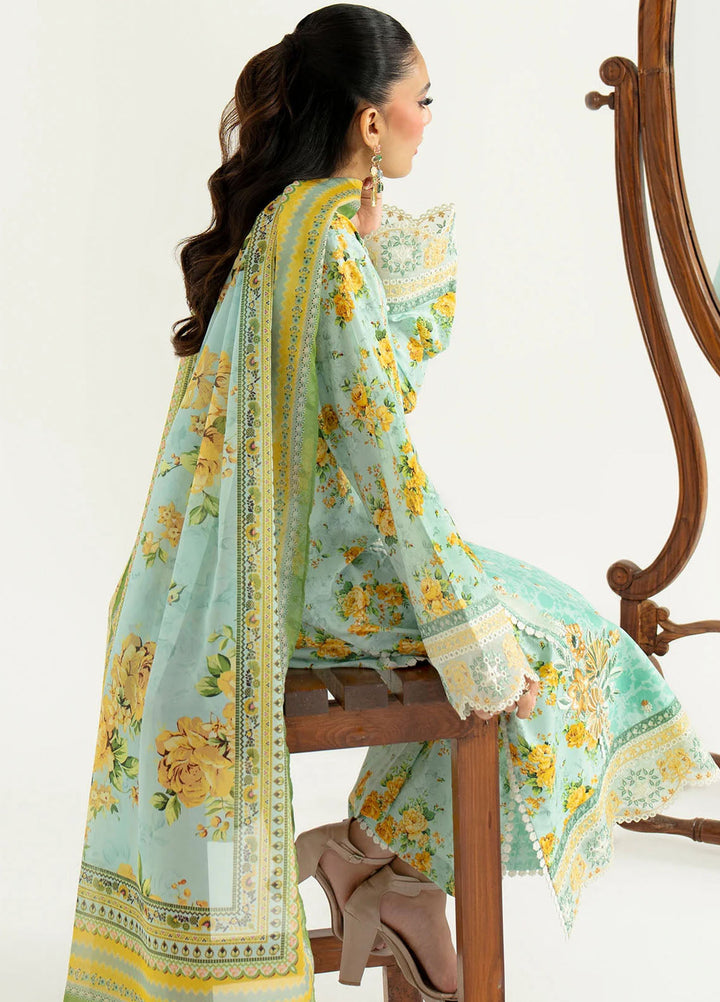 Sifa by Imrozia Pret Embroidered Lawn 3 Piece Suit SP-98 Alara