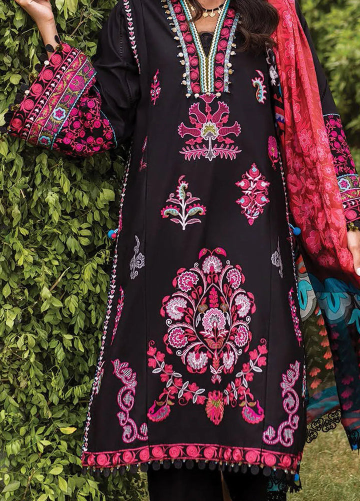 Siraa by Sadaf Fawad Khan Embroidered Lawn Suit Unstitched 3 Piece SDF24SL Ada B - Summer Collection