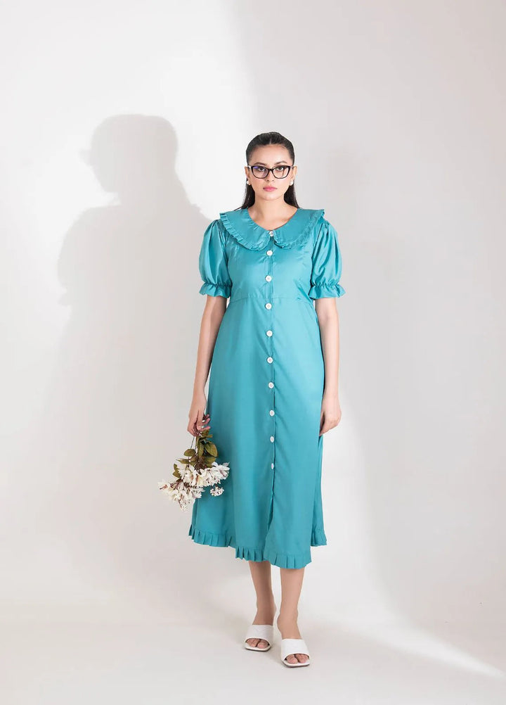 Slay Wear Pret Casual Italian Blend Shirt Sea Shell Dress