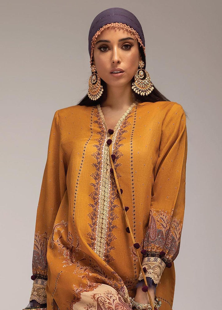 Sobia Nazir Printed Lawn Suits Unstitched 3 Piece SN22PL 5B - Summer Collection