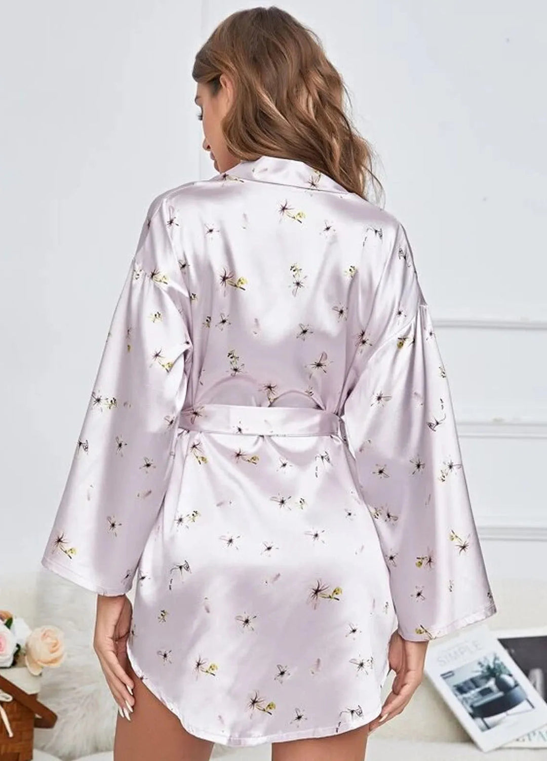Studio By Arj Pret Printed Polyester 1 Piece gown SBA-GWN32-PNKF