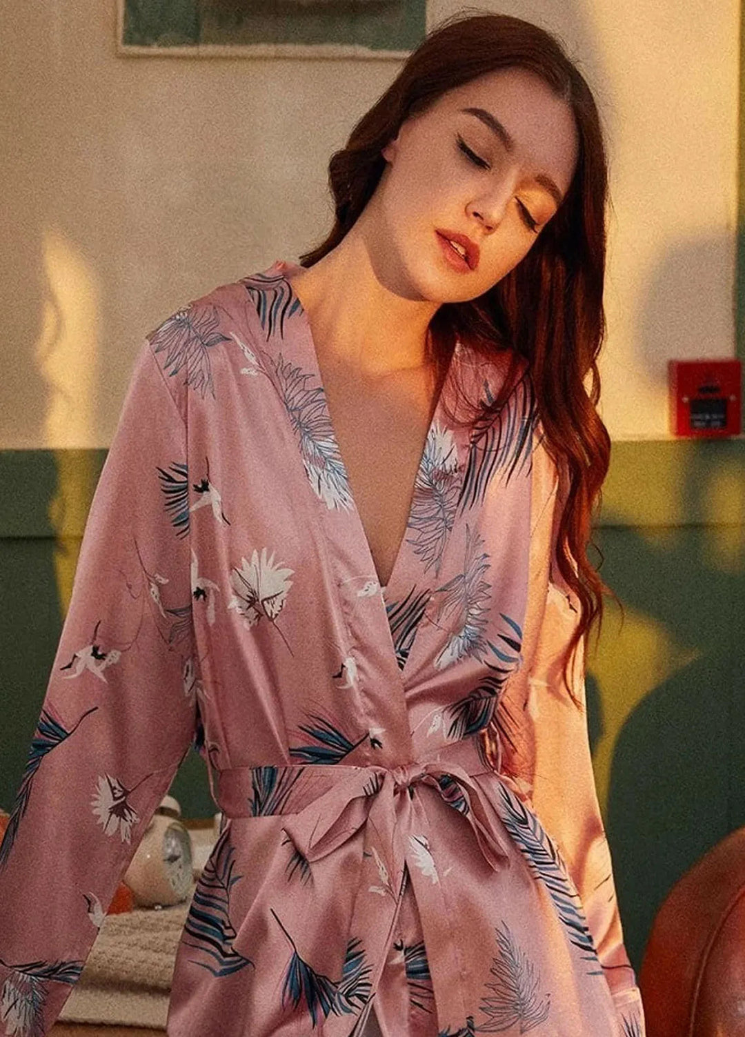 Studio By Arj Pret Printed Polyester 1 Piece gown SBA-GWN36-PNK02