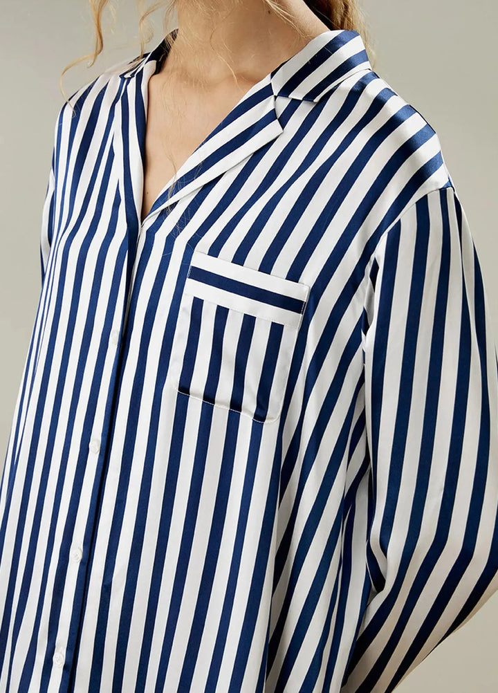 Studio By Arj Pret Printed Polyester 1 Piece Shirt ARJ-STP-SHRT-NAVY