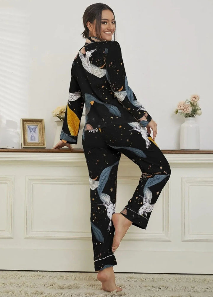 Studio By Arj Pret Printed Polyester 2 Piece ARJ-PJ-PLANT