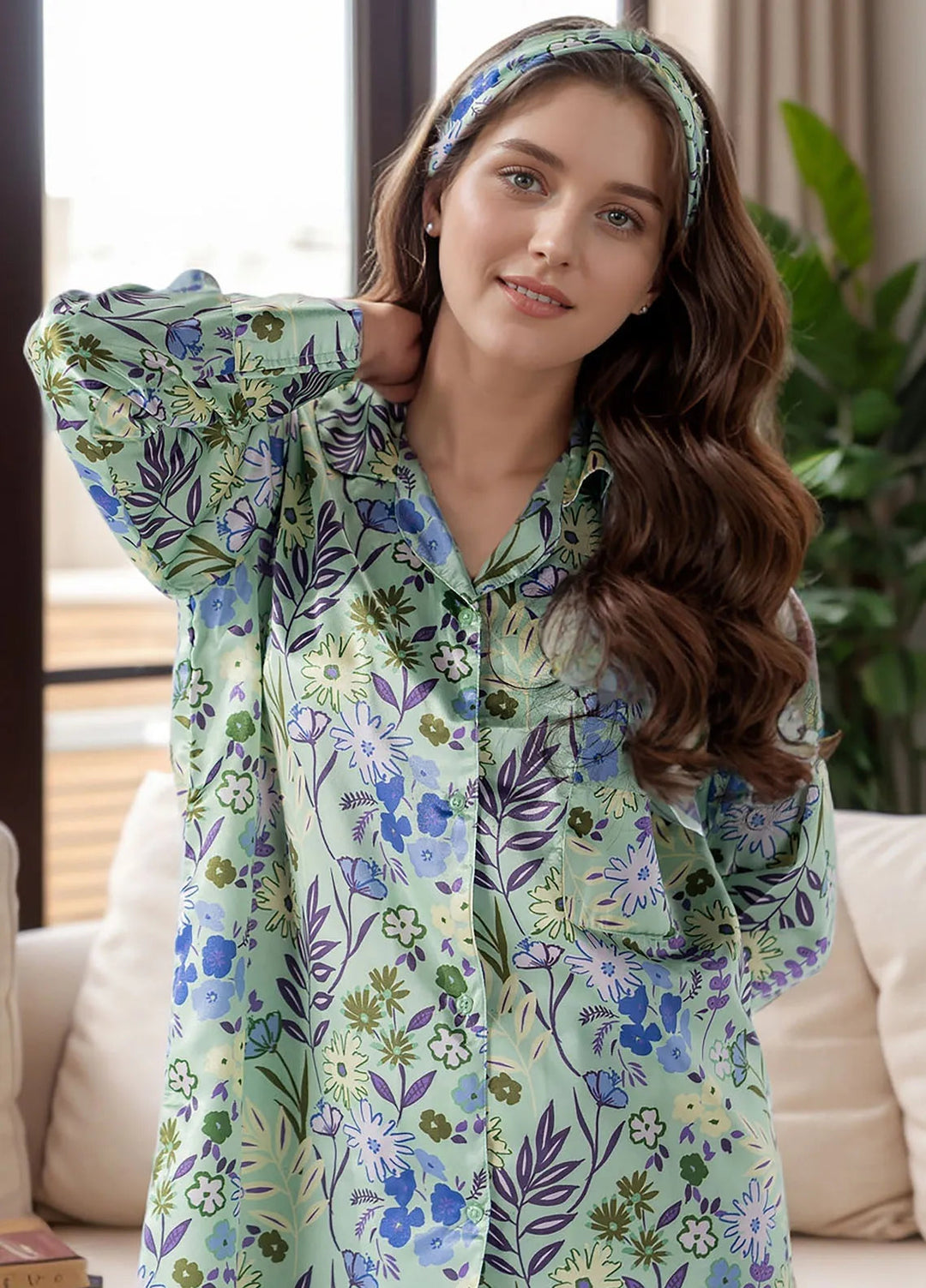 Studio By Arj Pret Printed Polyester 5 Piece SBA-RJ-PJ-07