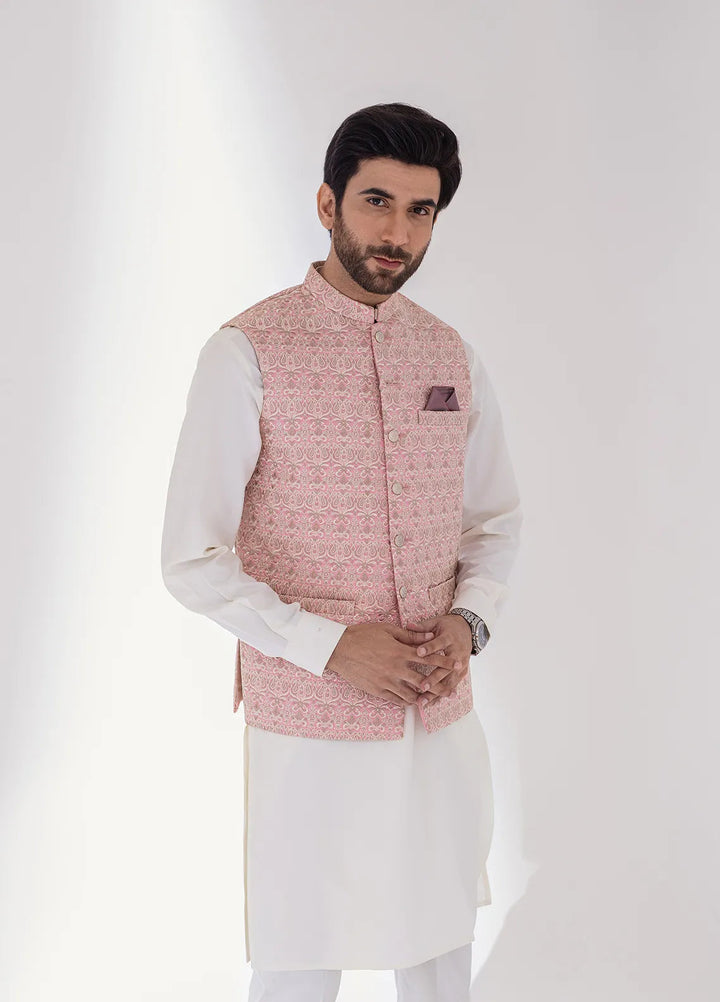 Stylish Embroidered Men Maysori Waistcoat - W-1997