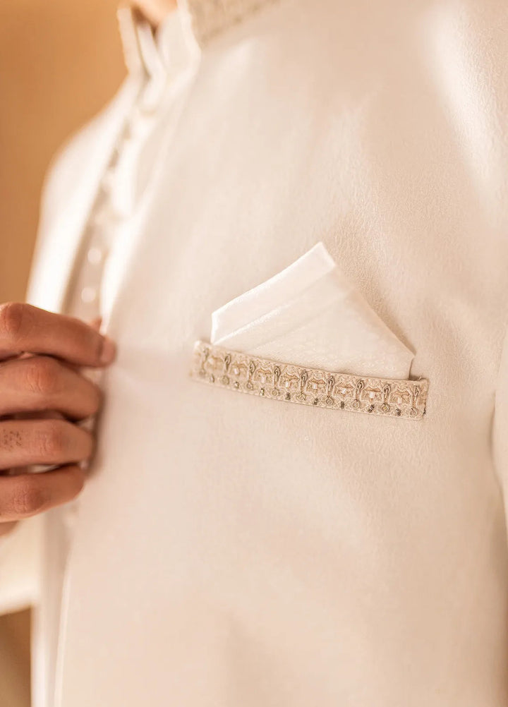 Stylish Fancy Men Front Open Sherwani - GS-5069