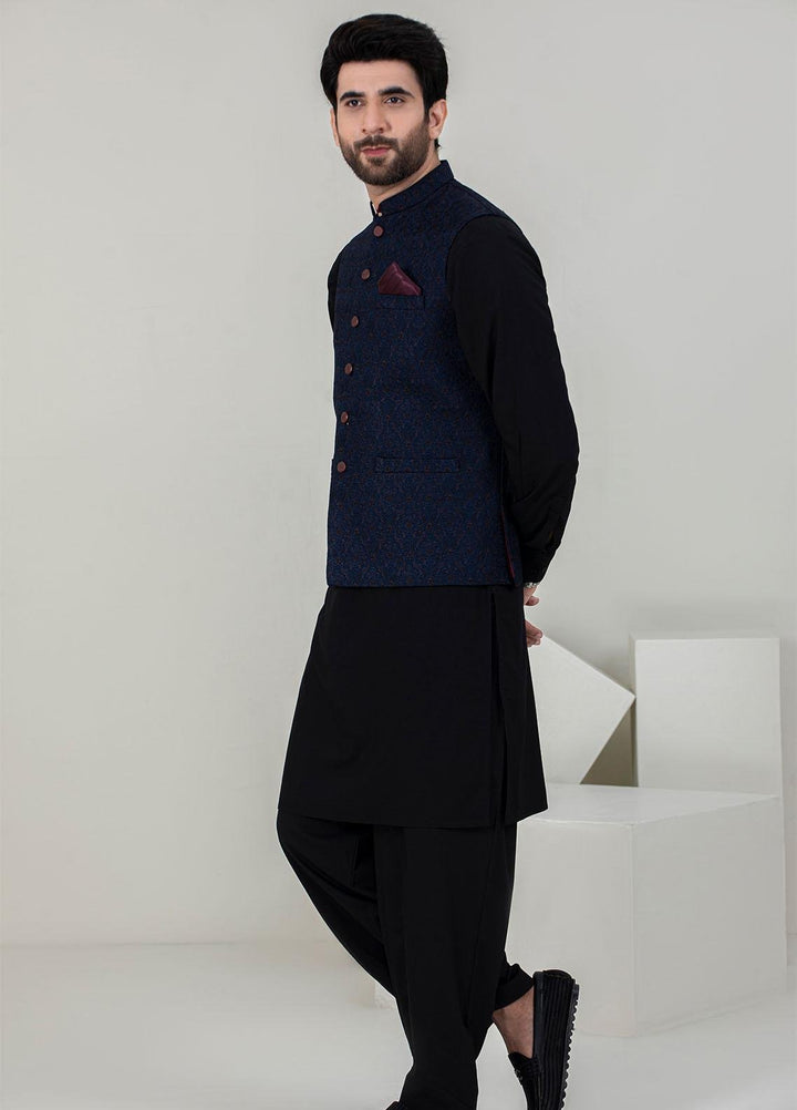 Stylish Missouri Formal 3 Piece for Men -  W-1693 Dark Blue