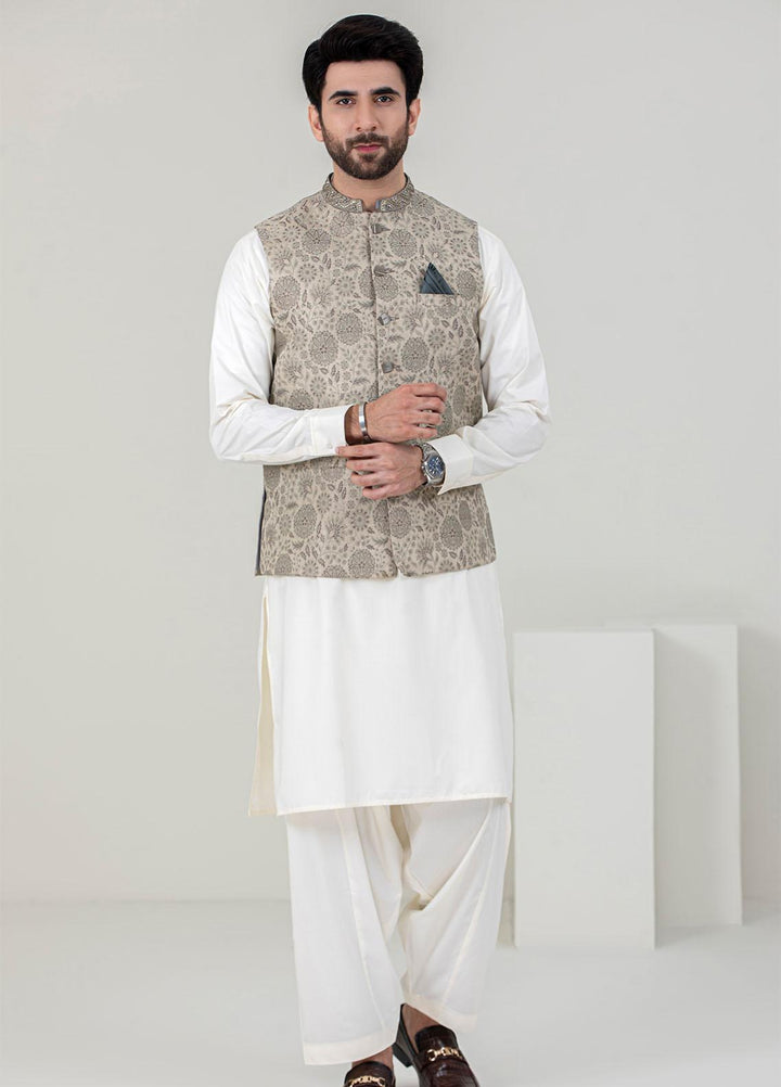 Stylish Missouri Formal 3 Piece for Men -  WS-131-666 Cream