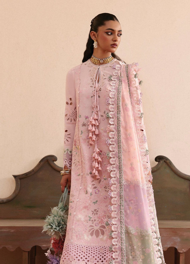 Suffuse by Sana Yasir Embroidered Lawn Suits Unstitched 3 Piece SSY25EL Leena - Summer Collection