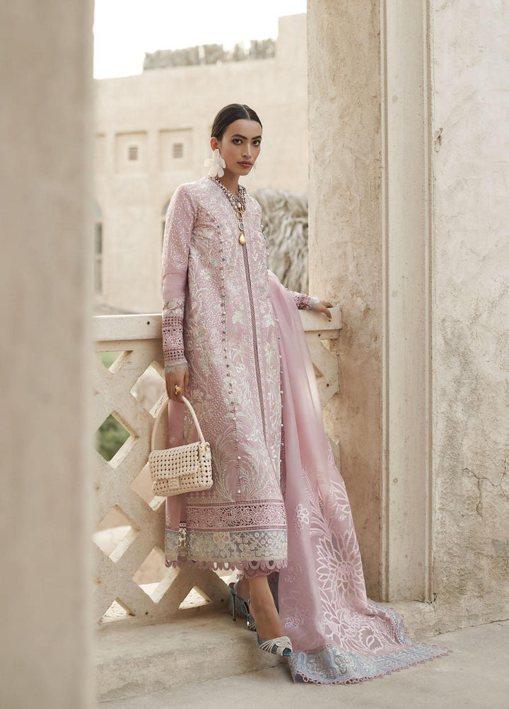 Suffuse by Sana Yasir Embroidered Lawn Suits Unstitched 3 Piece SSY22F Rahma - Festive Collection